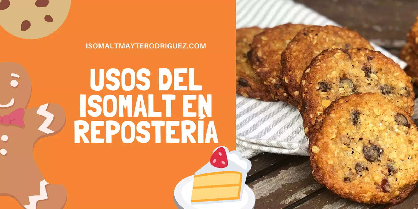 Uso del isomalt como sustituto del azúcar en repostería