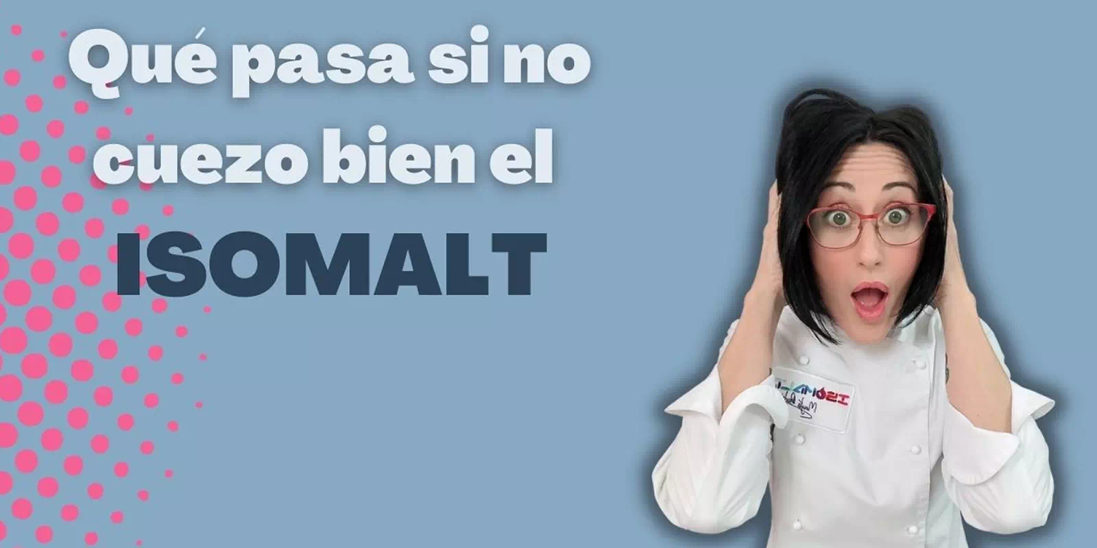 Aprende a identificar el isomalt mal cocido