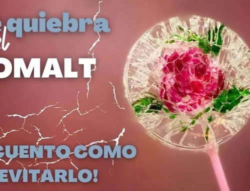 El Isomalt puede quebrarse, ¿porqué?