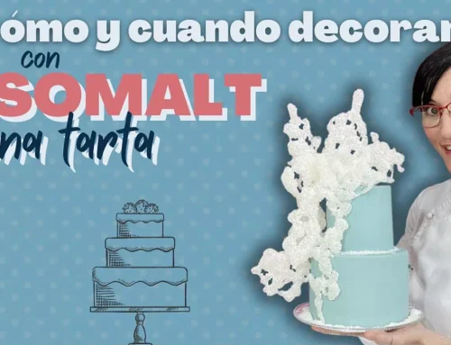 ¿Cómo y cuándo decorar una tarta con Isomalt?
