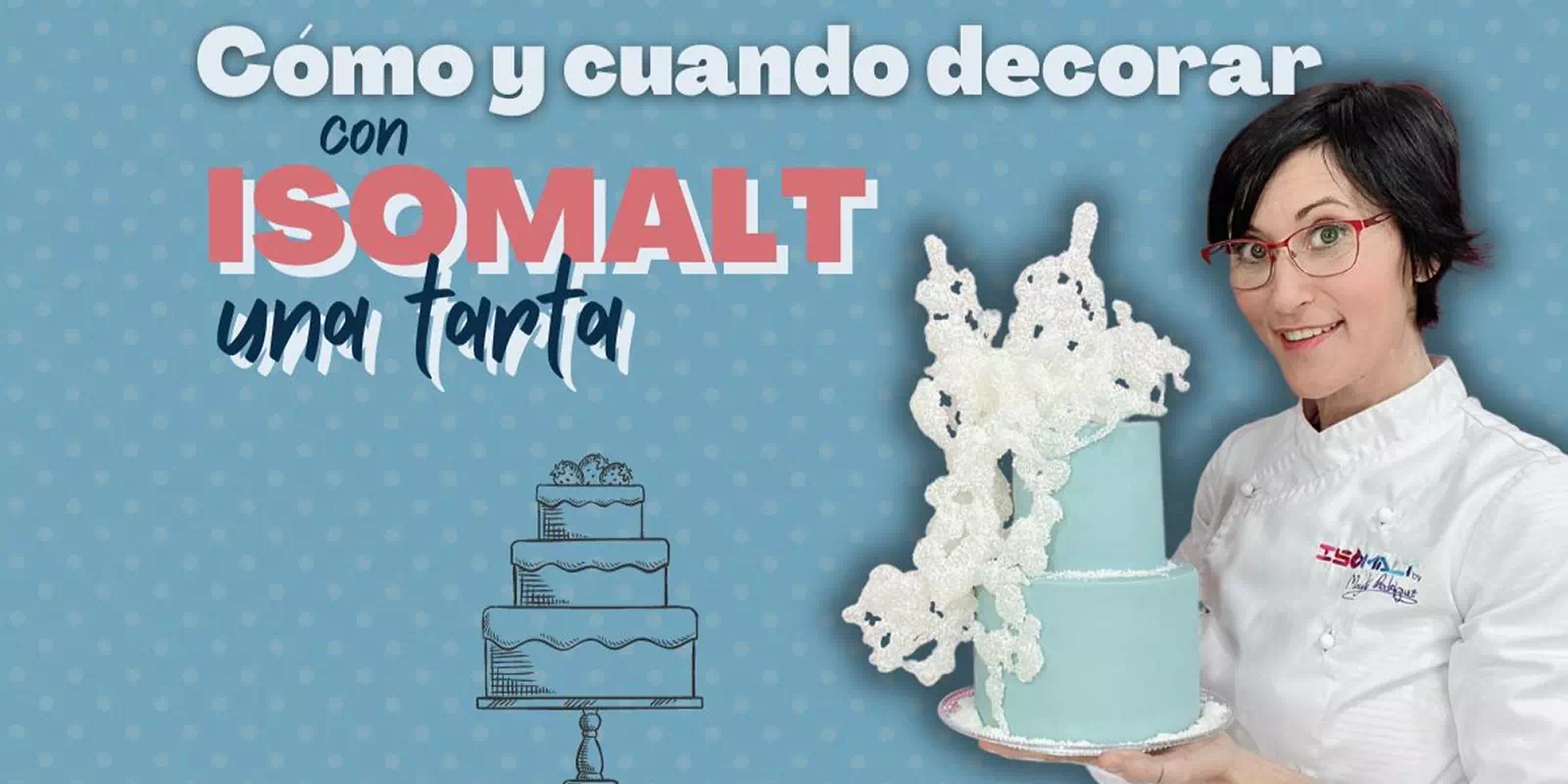¿Cómo y cuándo decorar una tarta con Isomalt?