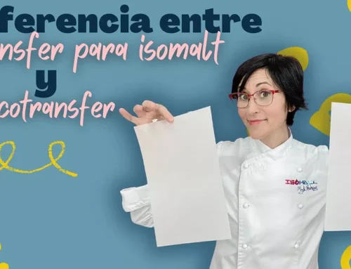 Diferencia entre transfer para Isomalt y chocotransfer