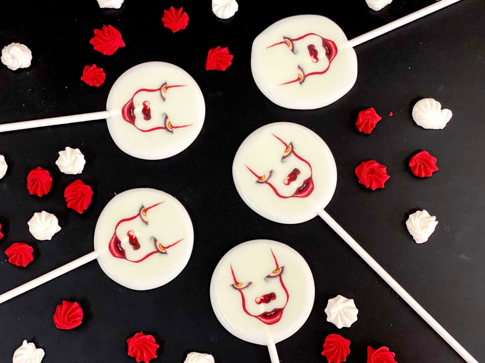 IT Pennywise piruletas de caramelo duro hecho a mano