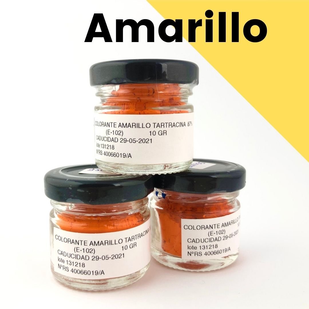 Colorante alimentario amarillo tartracina