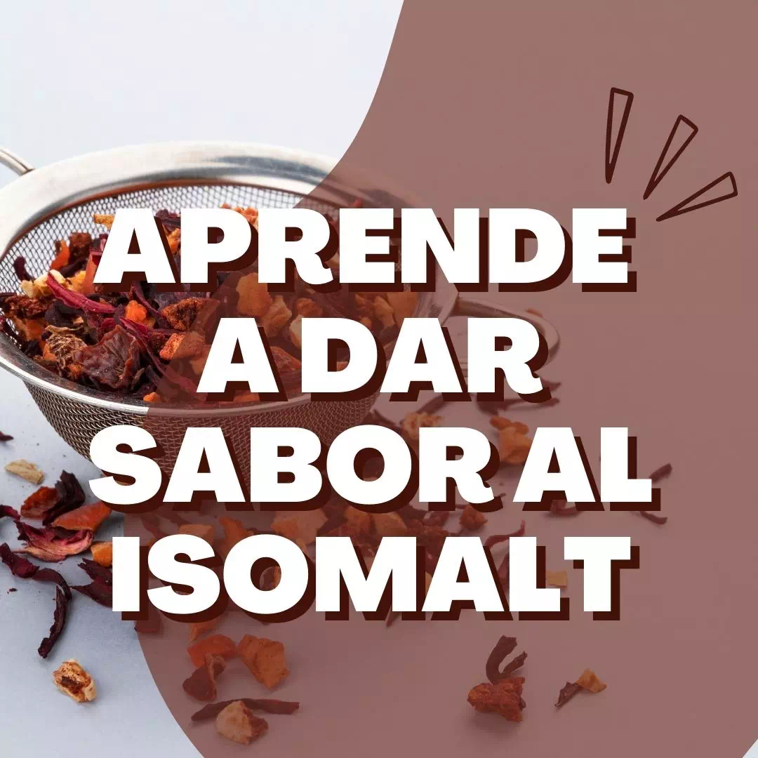 Curso Aprende dar sabor al isomalt