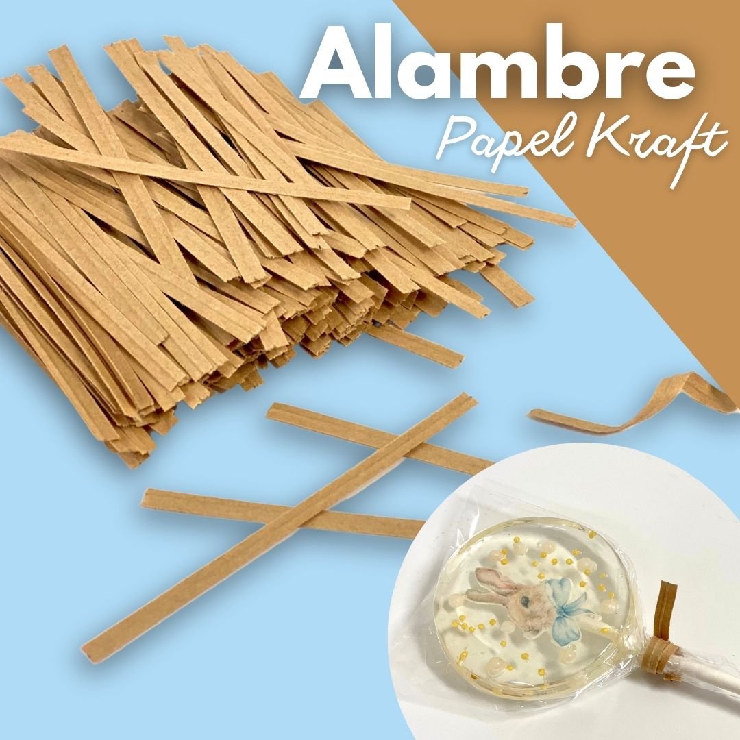 Alambre de papel kraft