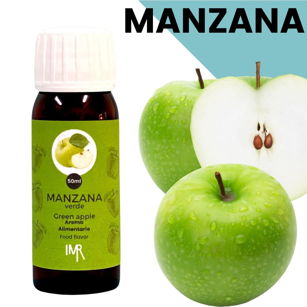 Aroma alimentario sabor manzana verde