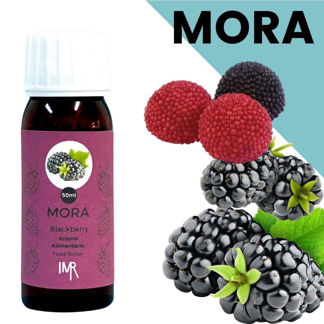 Aroma alimentario sabor mora