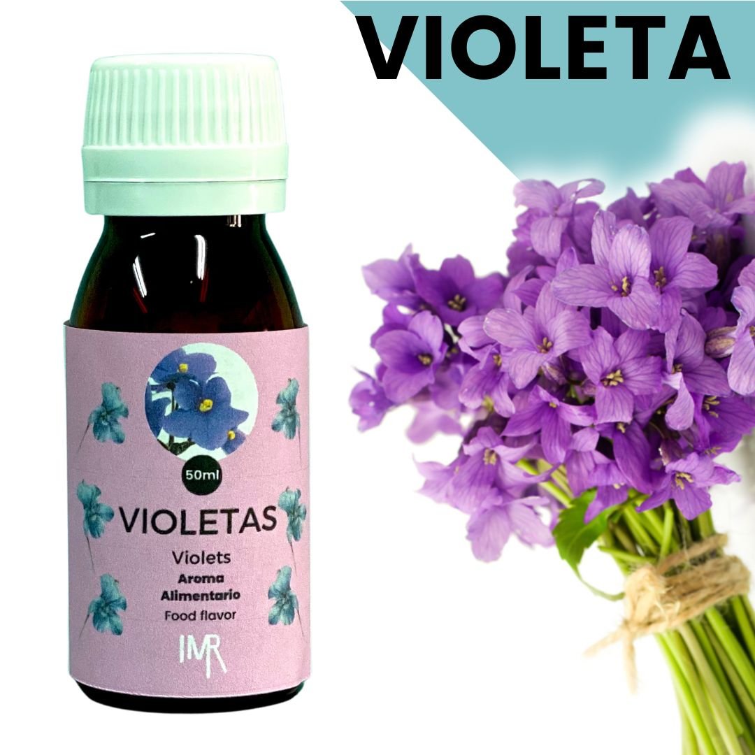 Aroma alimentario sabor violetas