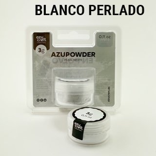 Colorante en polvo blanco perlado