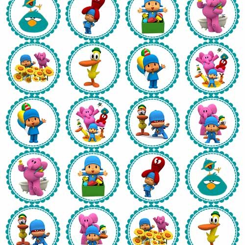 Impresiones comestibles Pocoyó