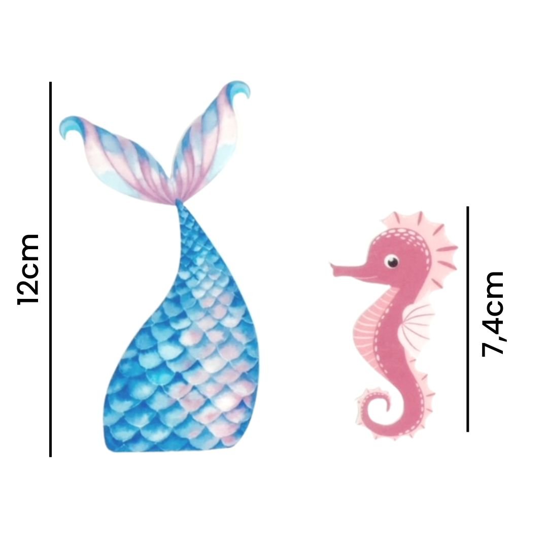 Motivos sirena de oblea - Imagen 2