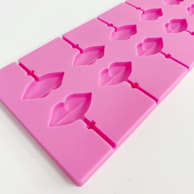 Molde silicona de labios