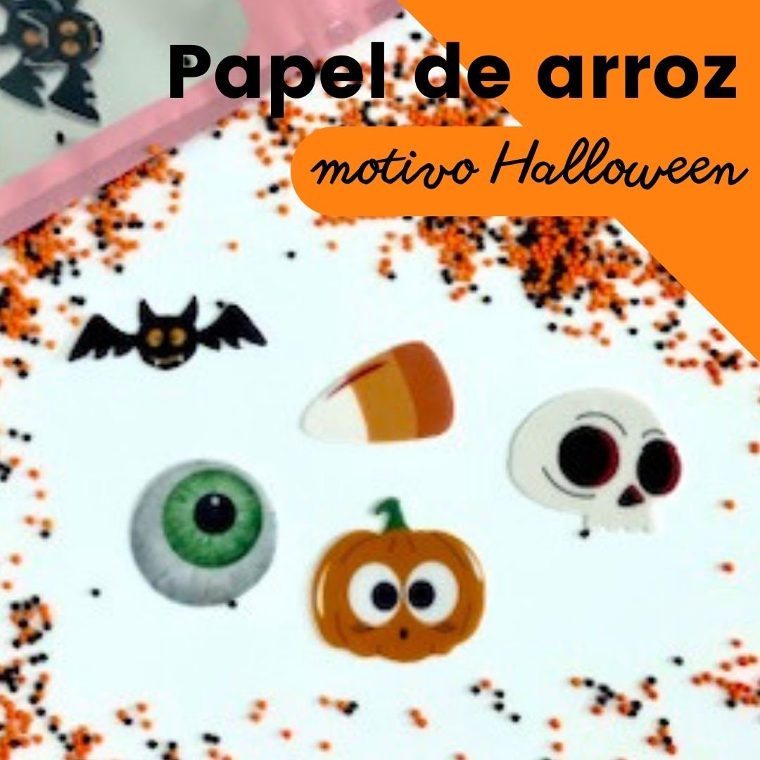 Motivos Halloween de oblea