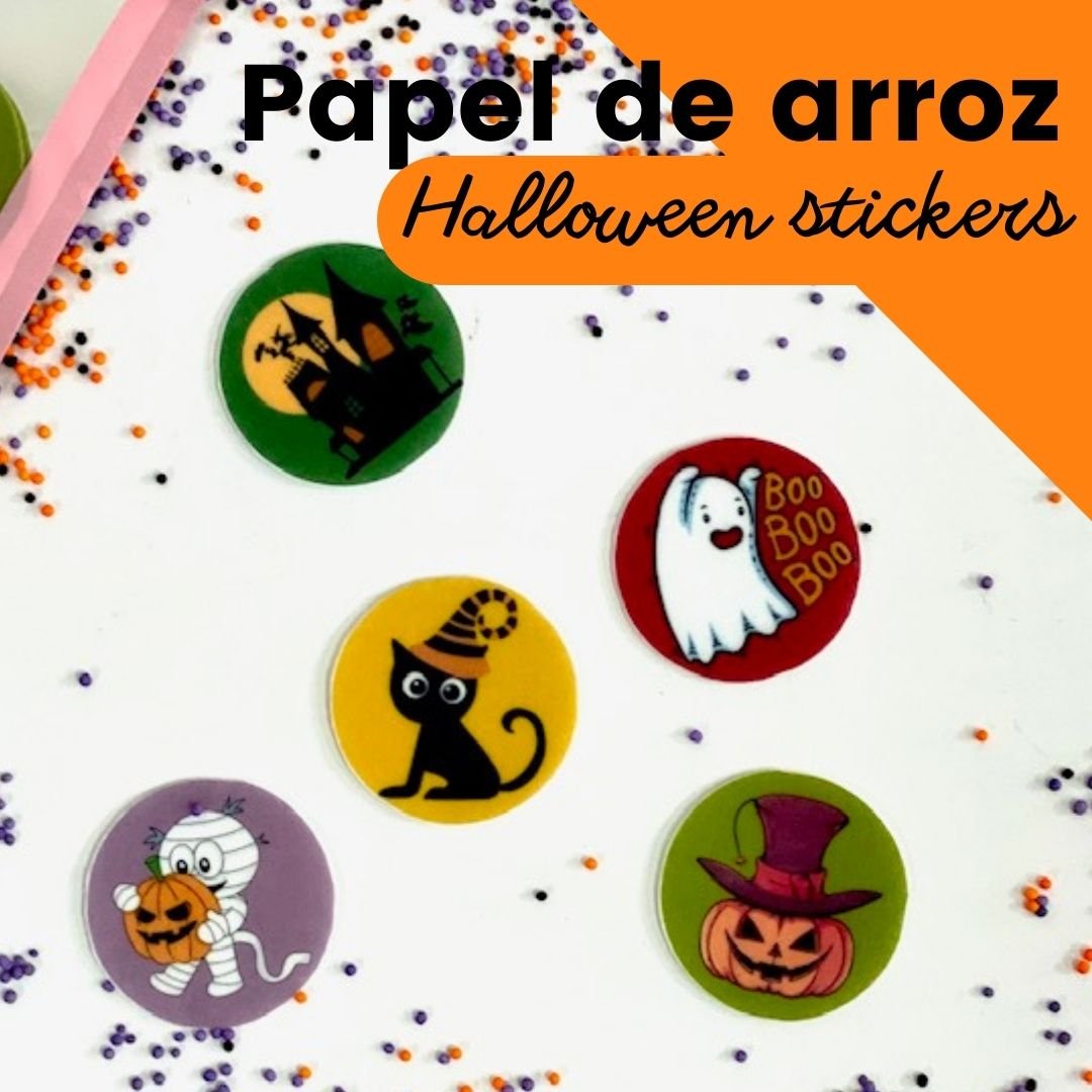 Stickers Halloween de oblea