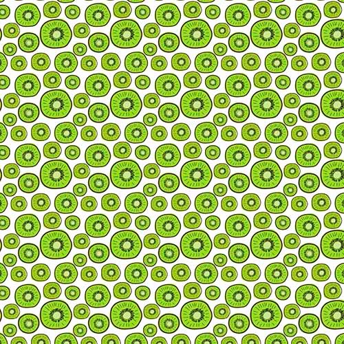 Impresión comestible kiwi