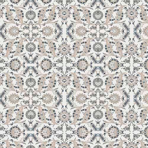 Impresión comestible arabesco florido