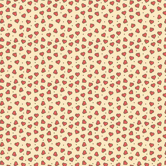 Impresión comestible Corazones