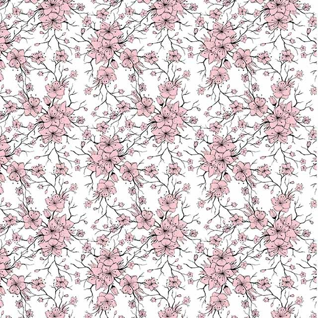 Impresión comestible Fondo blanco japonés