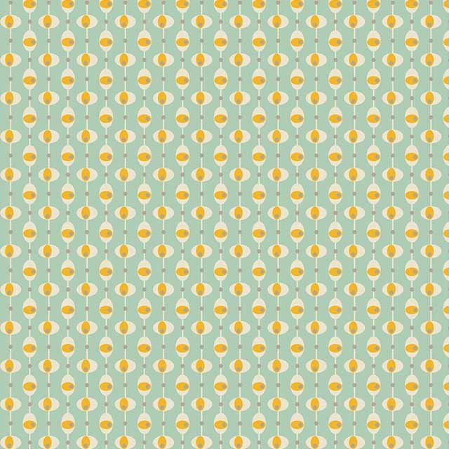 Impresión comestible Retro fondo azul