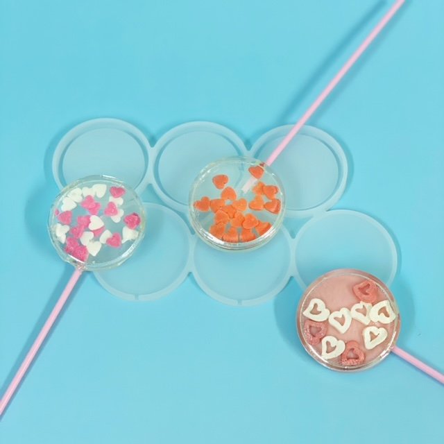 Molde silicona efecto sonajero círculo - Imagen 2