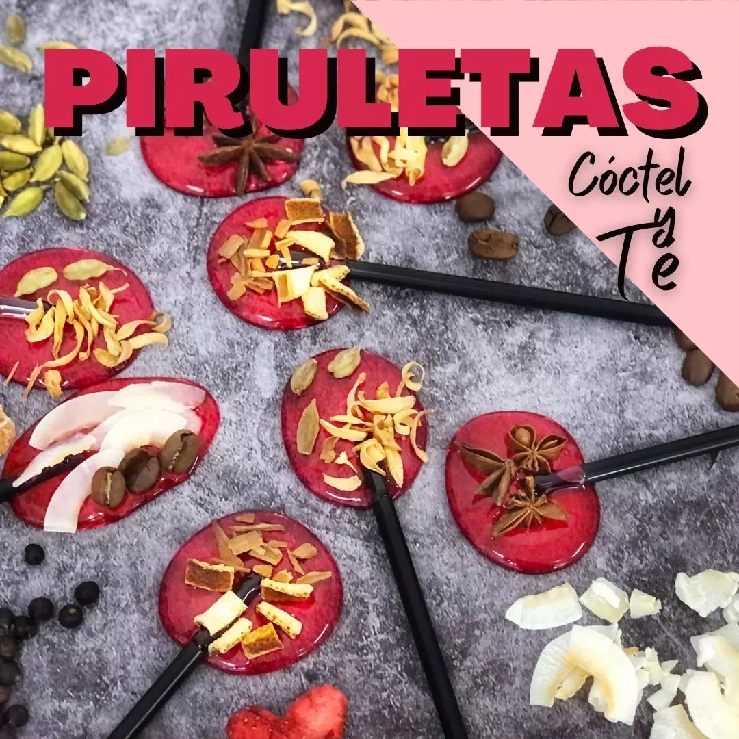 Curso online de Piruletas para Cóctel