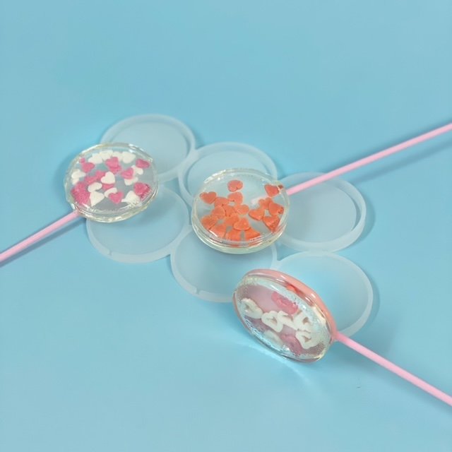 Molde silicona efecto sonajero círculo - Imagen 5