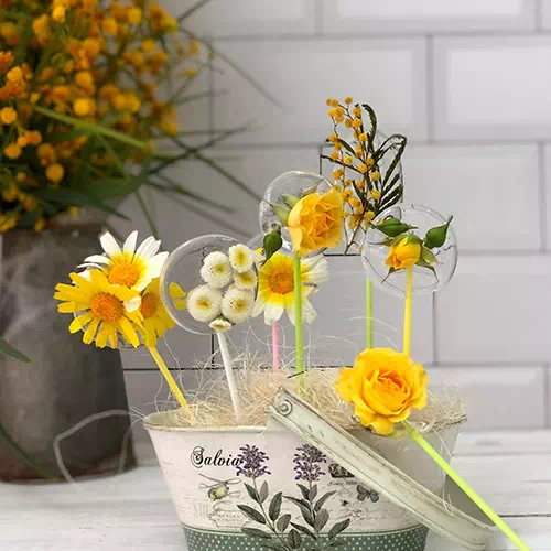 Curso de Piruletas de Isomalt con Flores Naturales - Imagen 3