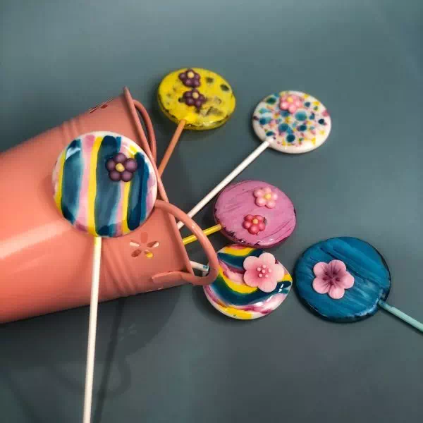 Curso online de piruletas de Isomalt pintadas a mano - Imagen 5