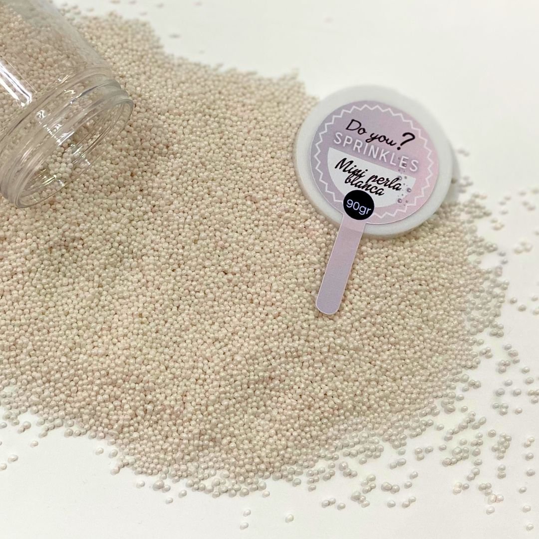 Mini perla blanca