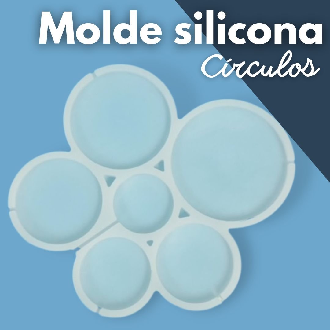 Molde silicona piruletas redondas