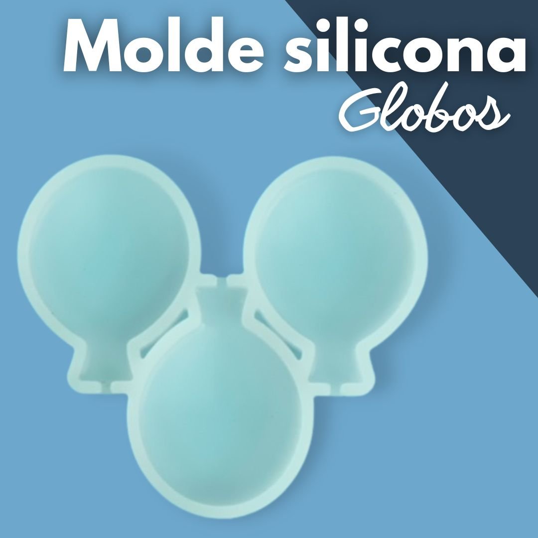 Molde de silicona globo