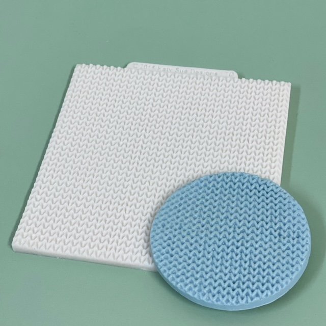 silicona textura punto horizontal