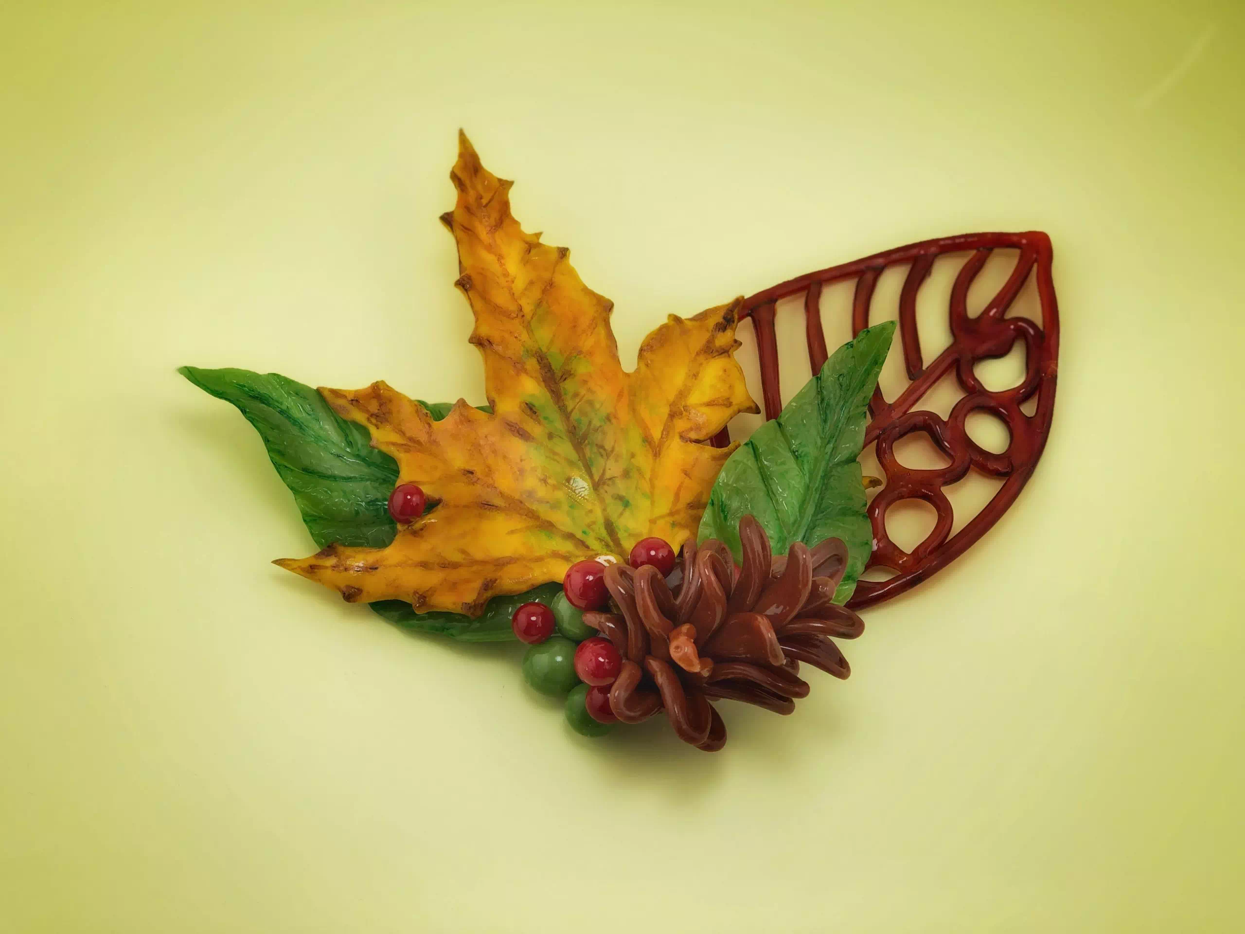 Curso online Bouquet Otoñal de isomalt