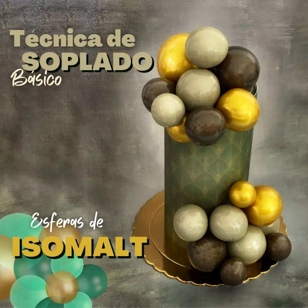 Técnica de soplado de isomalt básico