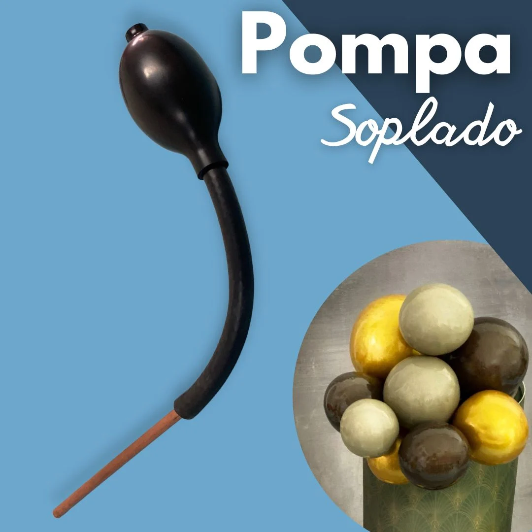 Pompa soplado de caramelo